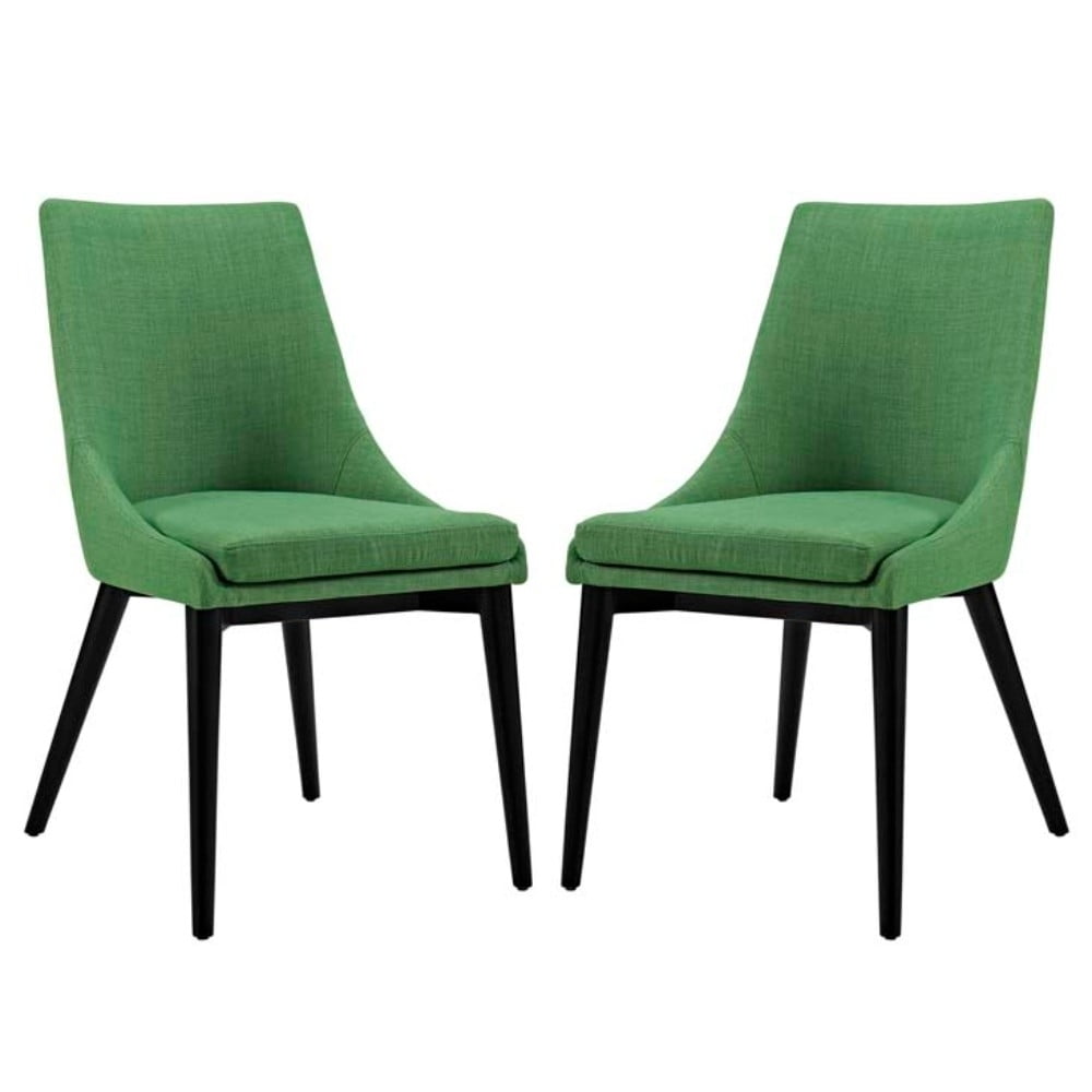 Modway Viscount Fabric Dining Side Chair, Set of 2, Multiple Colors