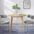 thumbnail image 1 of Modway Vision 35" Round Dining Table in Oak, 1 of 8