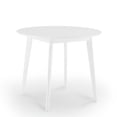 thumbnail image 1 of Modway Vision 35" Round Dining Table in White, 1 of 6