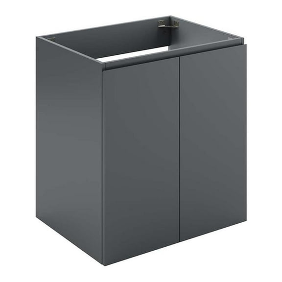 Vitality 24" Wall-Mount Bathroom Vanity-EEI-5557-GRY