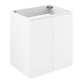 thumbnail image 1 of Modway Vitality 23" Plastic and Wood Wall-Mount Bathroom Vanity in White, 1 of 4