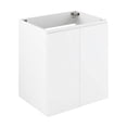 thumbnail image 1 of Modway Vitality 23" Plastic and Wood Wall-Mount Bathroom Vanity in White, 1 of 8