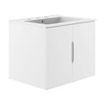 thumbnail image 1 of Modway Vitality 24" Bathroom Vanity in White White, 1 of 9