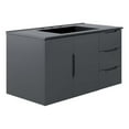 thumbnail image 1 of Modway Vitality 36" Bathroom Vanity in Gray Black, 1 of 8