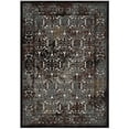 thumbnail image 1 of Modway Westia Ornate Turkish 5x8 Vintage Area Rug in Dark Brown and Silver Blue, 1 of 8