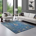 thumbnail image 1 of Modway Yaretzi Distressed Southwestern Aztec 4x6 Area Rug in Multicolored, 1 of 8
