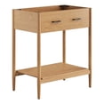 thumbnail image 1 of Zaire 30" Bathroom Vanity Cabinet (Sink Basin Not Included) in Natural, 1 of 10