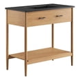 thumbnail image 1 of Zaire 36" Bathroom Vanity in Natural Black, 1 of 10