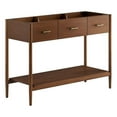 thumbnail image 1 of Zaire Bathroom Vanity Cabinet (Sink Basin Not Included) in Walnut, 1 of 10