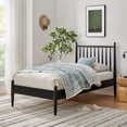 thumbnail image 1 of Zane Twin Size Spindle Bed Frame in Black, 1 of 9