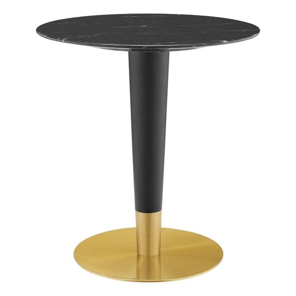 Modway Zinque 28" Artificial Marble Dining Table