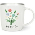 thumbnail image 1 of Futtumy Best Mom Ever Ceramic Coffee Mug, Gifts for Mom, White 11 fl oz, 1 of 7