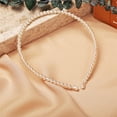 thumbnail image 1 of Modyle Fashion Full Pearl Hairbands Elastic Flower Women Hair Hoop Bands Headband Bezel Girls Hair Accessories Headdress, 1 of 9