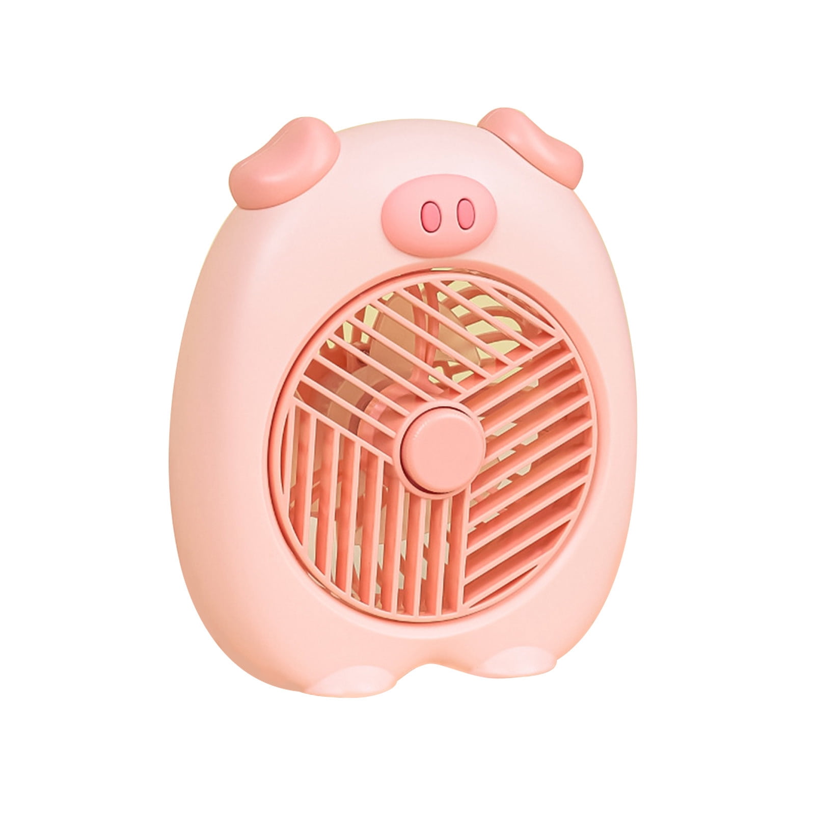 Moe Pie Spinning Music Small Desktop Fan Office Desktop Fan Mute High Wind Power Students Mini Usb Fan