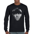 thumbnail image 1 of Moe The Three Stooges Long Sleeve T-shirt Wise Guys Curly Larry Shemp Classic Retro American TV Slapstick 3 Legends, 1 of 7