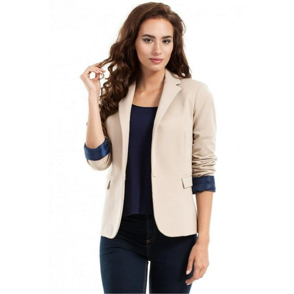 Moe Women's Beige Jacket - L