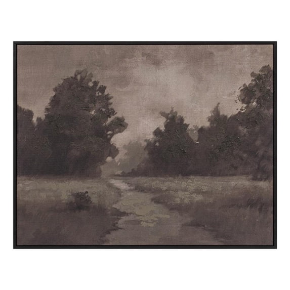 Moe's Home Collection Alder Framed Painting Multicolor Canvas