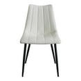 thumbnail image 1 of Moe's Home Collection Alibi Dining Chair Ivory-Set Of Two, 1 of 9