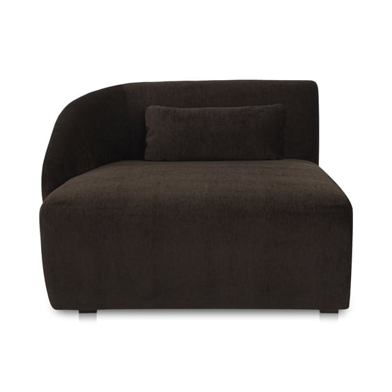 Moe's Home Collection Amelia Left Arm Facing Chaise Espresso