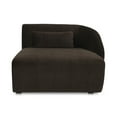 thumbnail image 1 of Moe's Home Collection Amelia Right Arm Facing Chaise Espresso Fabric, 1 of 6