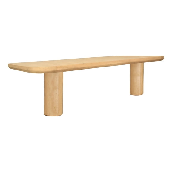 Moe's Home Collection Anders Wood Dining Bench in Natural