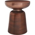 thumbnail image 1 of Moe's Home Collection Arthur Accent Table Metal Brown, 1 of 5