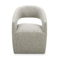 thumbnail image 1 of Moe's Home Collection Barrow Dining chair Fabric gray, 1 of 10