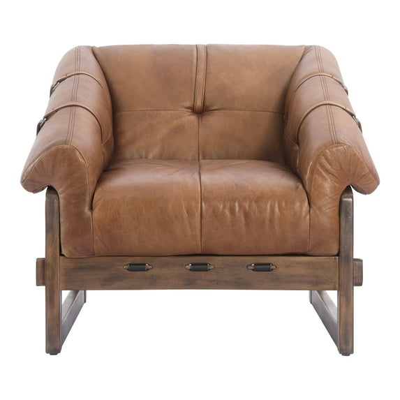 Moe's Home Collection Bellos Accent Chair Leather Chairs
