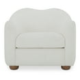 thumbnail image 1 of Moe's Home Collection Bria Occasional Chair Fabric White, 1 of 6