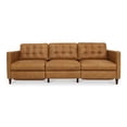 thumbnail image 1 of Moe's Home Collection Bridgers Power Recliner Sofa Tan Leather Leather, 1 of 10