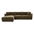 thumbnail image 1 of Moe's Home Collection Bryn Sectional Left Heritage Cedar Green Fabric Sectionals, 1 of 6