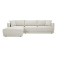 thumbnail image 1 of Moe's Home Collection Bryn Sectional Left Oyster Fabric Sectionals, 1 of 6