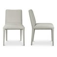 thumbnail image 1 of Moe's Home Collection Calla Fabric Dining Chair -Set of Two Grey Color, 1 of 4