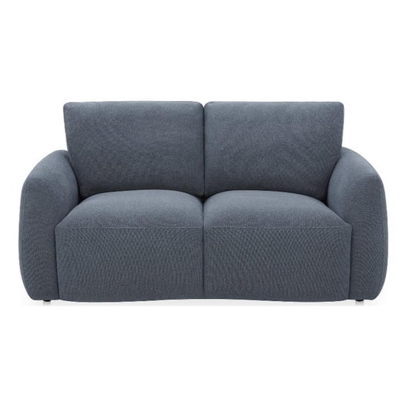 Moe's Home Collection Callie Sofas Fabric Blue