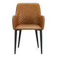 thumbnail image 1 of Moe's Home Collection Cantata Dining Chair Tawny Vegan Leather-M2, 1 of 5