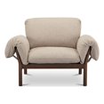 thumbnail image 1 of Moe's Home Collection Cardero Occasional chair Fabric Beige, 1 of 9