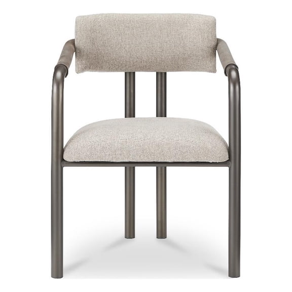 Moe's Home Collection Cassidy Dining chair Fabric Brown