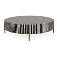 thumbnail image 1 of Moe's Home Collection Chamaeu 48" Round Iron/Resin Coffee Table in Multi-Color, 1 of 3
