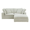 thumbnail image 1 of Moe's Home Collection Clay Nook Modular Sectional Coastside Sand Fabric, 1 of 6