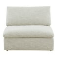thumbnail image 1 of Moe's Home Collection Clay Slipper Chair Neverfear? Fabric Coastside Sand, 1 of 5
