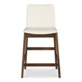 thumbnail image 1 of Moe's Home Collection Deco Counter Stool Wood White, 1 of 9