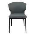 thumbnail image 1 of Moe's Home Collection Delaney Dining Chair Grey-Set Of Two, 1 of 4