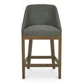 thumbnail image 1 of Moe's Home Collection EDWARD Fabric Counter Stool Green Color, 1 of 5