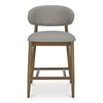 thumbnail image 1 of Moe's Home Collection ELLIE Fabric Counter Stool Brown Color, 1 of 5