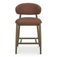 thumbnail image 1 of Moe's Home Collection ELLIE Fabric Counter Stool Red Color, 1 of 5