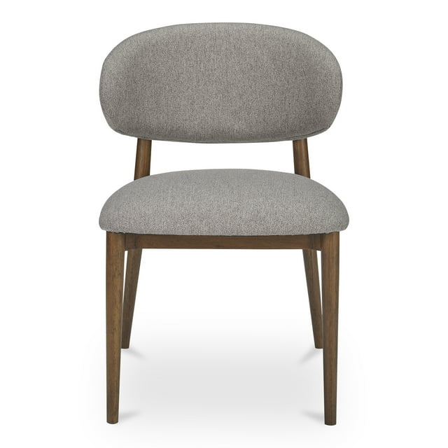 Moe's Home Collection ELLIE Fabric Dining Chair Brown Color