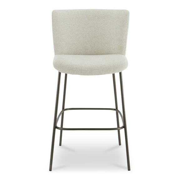 Moe's Home Collection Early Bar Stool Fabric Beige