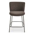 thumbnail image 1 of Moe's Home Collection Early Counter Stool Fabric Brown, 1 of 9