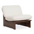 thumbnail image 1 of Moe's Home Collection Edwin Accent Chair Cream Fabric Chairs, 1 of 4