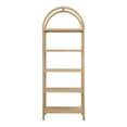 thumbnail image 1 of Moe's Home Collection Contemporary Wood 5-Shelves Bookcase in Natural, 1 of 10